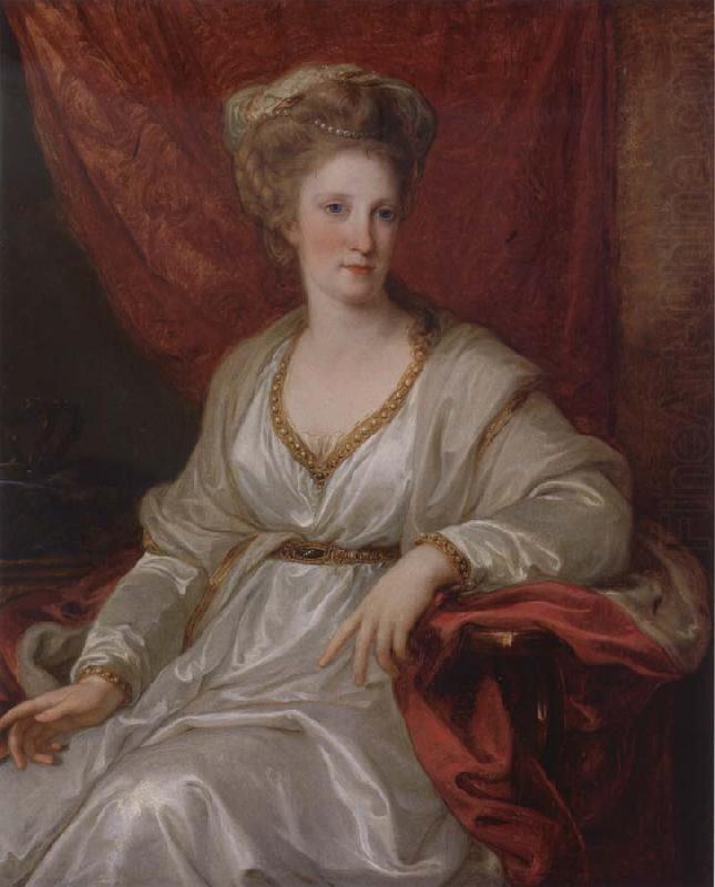 Bildnis Maria Karoline von Osterreich,konigin von Neapel, Angelica Kauffmann